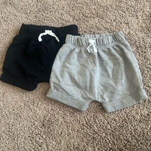 Cat & Jack Black and Gray Kids Shorts